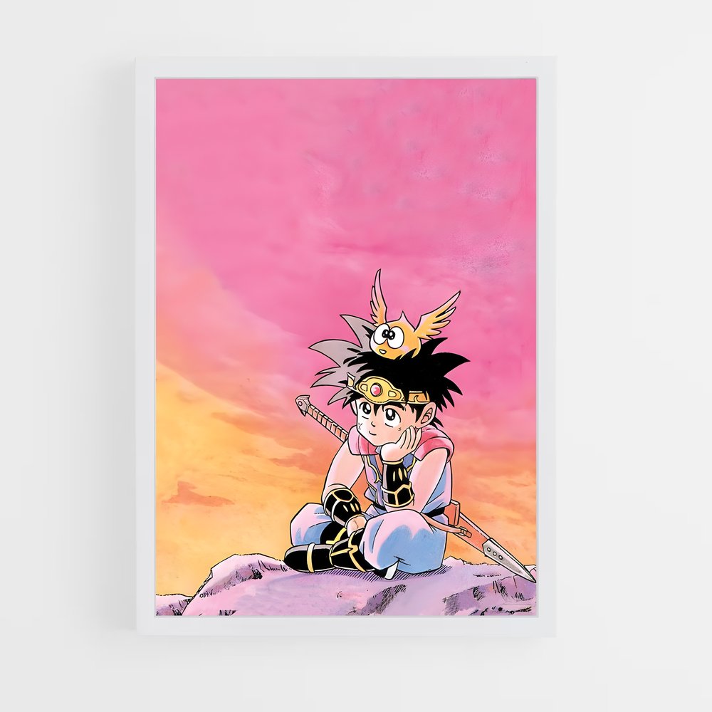 Poster Dragon quest RPG (vue 3)
